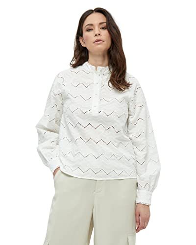 Minus Damska bluzka z długim rękawem Meriam, Cloud Dancer, 12, Tancerz w chmurze, 38