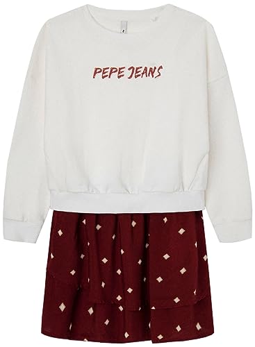 Pepe Jeans Sukienka dziewczęca Saidi, Wielobarwny (Multi), 14 lat