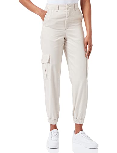 JACK & JONES Spodnie damskie Jjxx Jxholly RLX Hw Pant Noos Cargo, Moonbeam, S x 32L