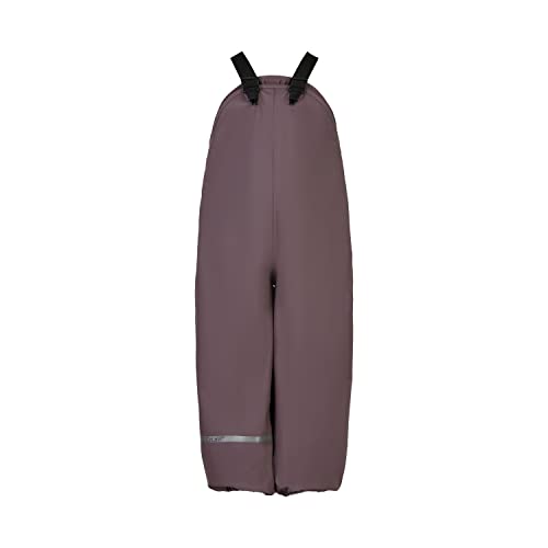 Celavi Unisex dziecięcy PU z recyklingu deszcz z pełną podszewką spodnie, Krajobraz księżycowy, 130 cm