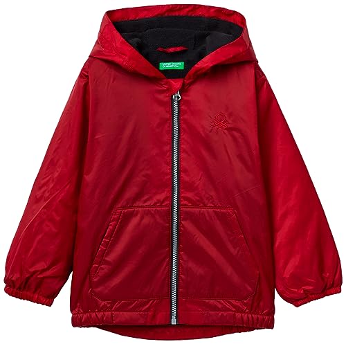 United Colors of Benetton Kurtka dla dzieci i młodzieży, Czerwony 0v3, S