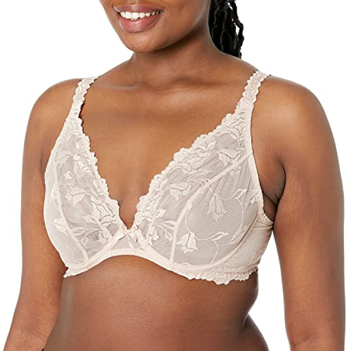 Aubade Damski stanik typu Triangle Armatures Softessence Push Up, Cielisty, 100D