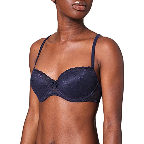 Selene Brigitte Biustonosz Push Up dla kobiet, morski, 100B