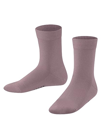 FALKE Unisex dziecięce skarpety Family zrównoważona bawełna jednokolorowe 1 para, czerwone (Brick 8770), 35-38, czerwony (Brick 8770), 35-38