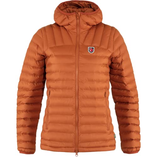 Fjällräven Damska bluza z kapturem Expedition Lätt Hoodie W Sweatt, Terakota Brown, XL, Terakota, brązowy, XL