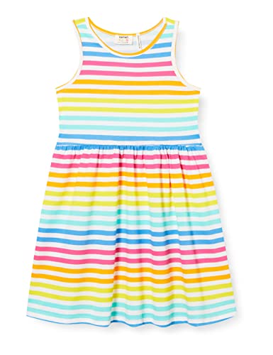 Koton Dziewczęca sukienka księżniczki, w paski, Wielokolorowy (Cmr), 4-5 Lata