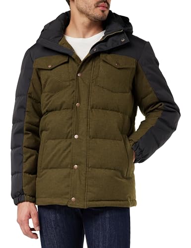 Wrangler Męska kurtka puchowa, Faded Black, XL