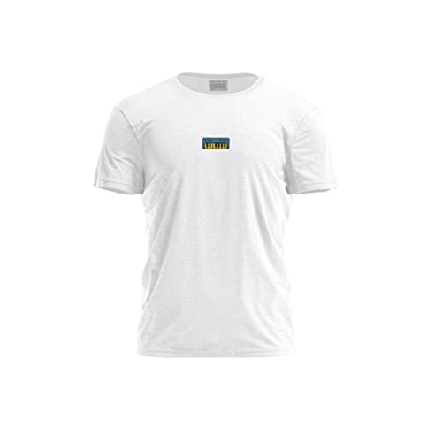 Bona Basics T-shirt męski, biały, M