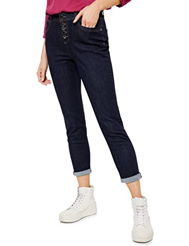 Street One Damskie spodnie jeansowe, Raw Indigo Wash, 25W / 30L
