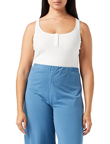 People Tree Damska kamizelka Soki Rib, Cloud Dancer, 14