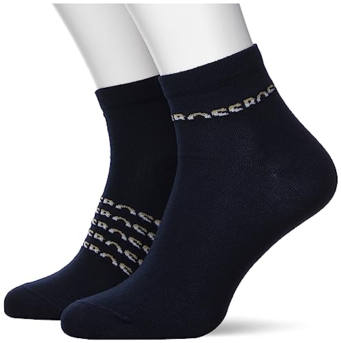 BOSS Męskie 2P SH Icon Logo CC Short Socks, Dark Blue, 39-42, ciemnoniebieski, 42 EU