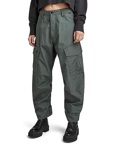 G-STAR RAW Damskie spodnie Cargo 3D Boyfriend, szary (Graphite D23221-c973-996), 28W