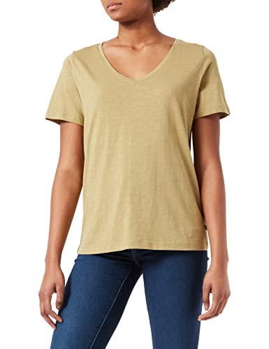 edc by ESPRIT T-shirt damski, 315 / Leaf Green, S