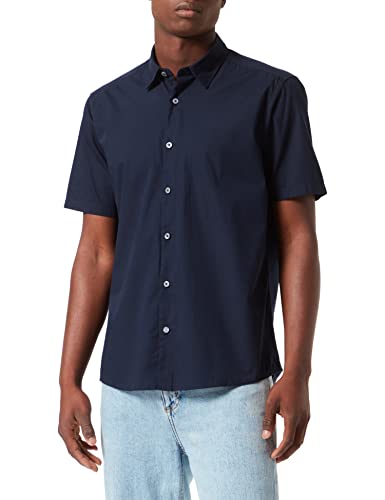 s.Oliver Męska koszula z krótkim rękawem, grantowy, S