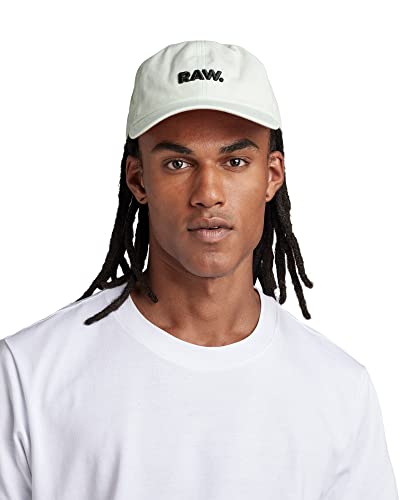 G-STAR RAW Męska czapka bejsbolowa Averus raw aw, niebieska (lightest Sky C693-C739), jeden rozmiar, Niebieski (lightest sky C693-C739), jeden rozmiar