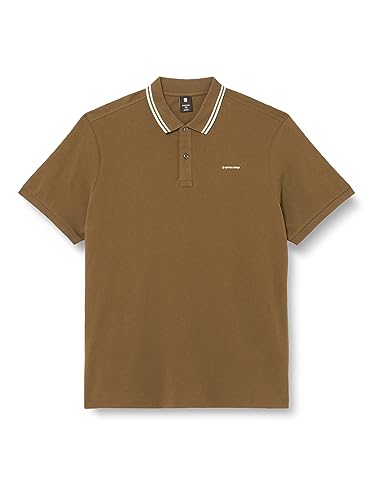 G-STAR RAW Oluv Slim Polo SS Koszula męska, oliwkowy, XL