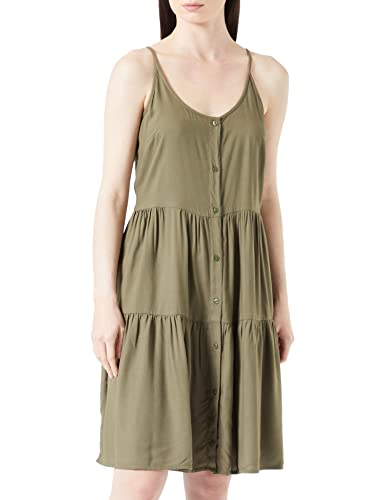 ONLY Damska sukienka Onlyana Life Fr Strap Button Dress PTM letnia sukienka, Kalamata, XL