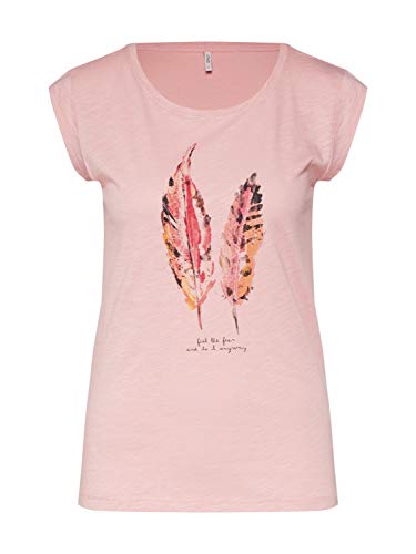 ONLY T-shirt damski, rose, S