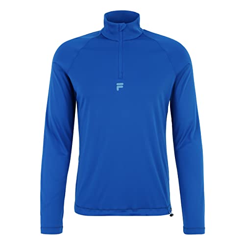 FILA Roye Raglan męska koszulka z długim rękawem, Lapis Blue, XXL