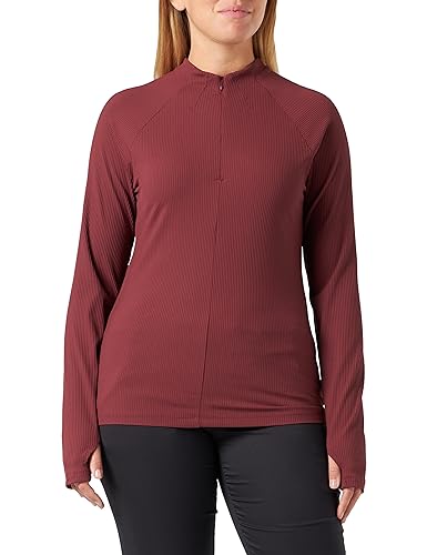 All Terrain Gear by Wrangler Damska koszula warstwowa, Red Mahogany, XS