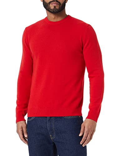 United Colors of Benetton Koszulka męska G/C M/L 1002u1g34 sweter, czerwony 219, M