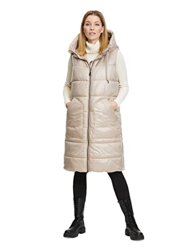 Betty Barclay Damska kamizelka outdoorowa, Toffee Cream, 42