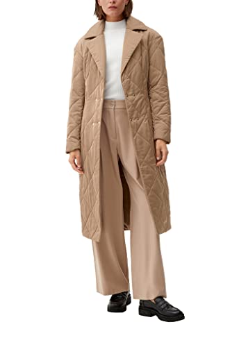 s.Oliver BLACK LABEL płaszcz damski długi rękaw, brązowy, 44