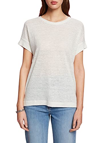 ESPRIT Collection T-shirt damski, 110/Off White, L