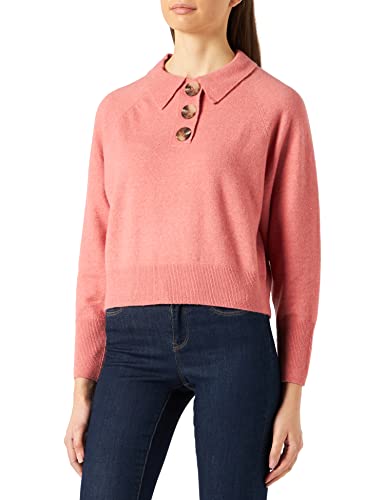 s.Oliver Sweter damski z długim rękawem, Dawn Pink Melange, 44 PL