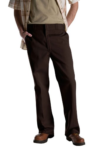 Dickies Spodnie męskie, Ciemny brąz, 38W / 36L