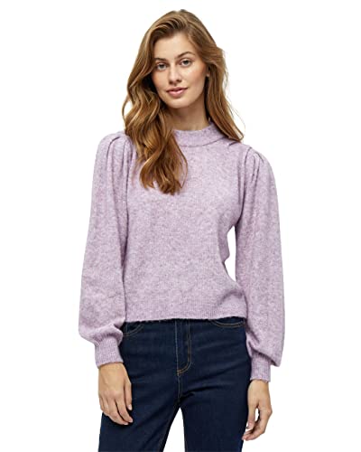 Peppercorn Damski sweter z kapturem Haze 2, Lavender Frost Melange, XXL
