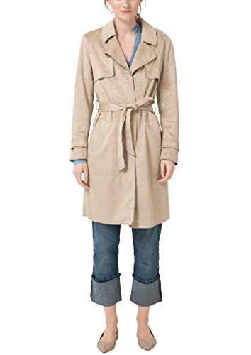 s.Oliver Płaszcz damski, Beige (Light Sand 8408), 44 PL