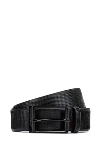 HUGO Pasek męski, Black1, 80