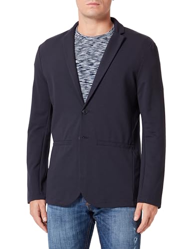 JACK & JONES Męska marynarka Jprblabeck Sweat Blazer Sn, granatowy blezer, S