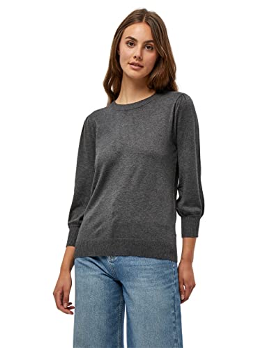 Minus33 Damski sweter Mersin Knit Tee, ciemnoszary melanż, M