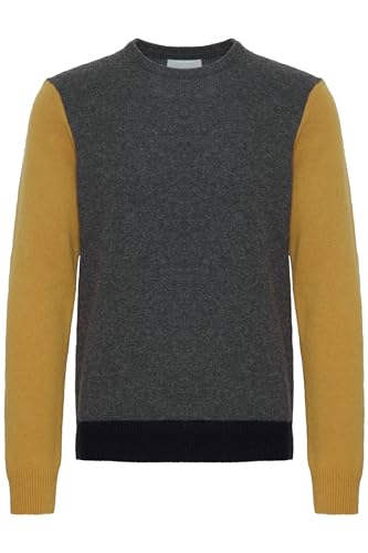 CASUAL FRIDAY Cfkarl Crew Lambswool Knit sweter męski, 50817/Pewter Mix, XXL