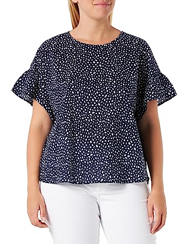 United Colors of Benetton Koszula damska, Niebieski wzór A 79p, S