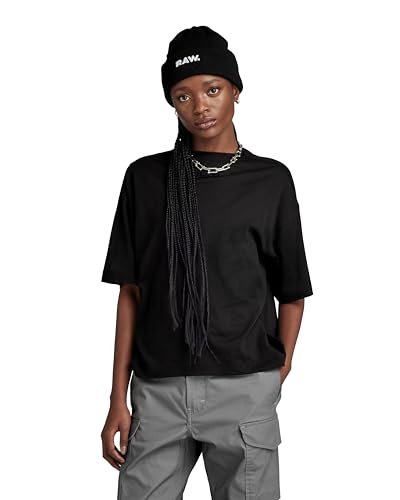 G-STAR RAW Damska koszulka Graphic Loose R T Wmn, Czarny (Dk Black D24215-c954-6484), S
