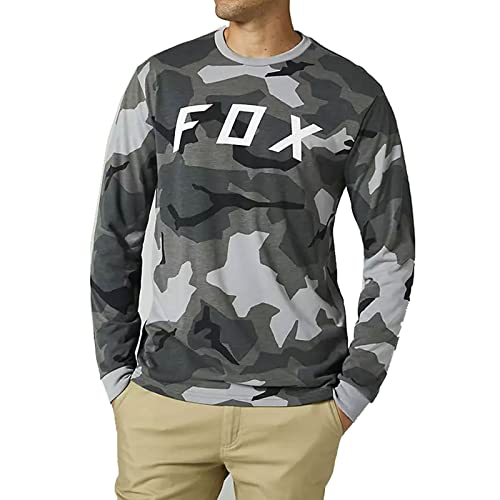 Fox Bnkr Ls Tech Tee Black Camo