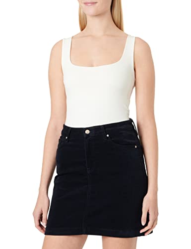 Tommy Hilfiger Damska spódnica DNM Mini Spódnica Hw Sznurek Clr Denim, Pustynne niebo, 62