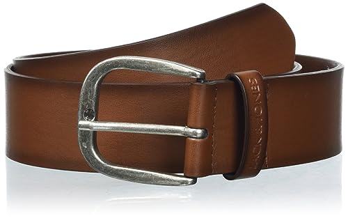 Bestseller A/S Jacoliver Belt Noos pasek męski, koniak, 80
