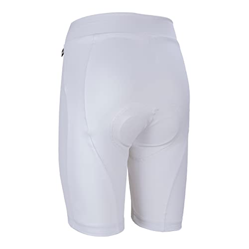Nalini 02297501116E000.10 AGNENA miękkie spodnie damskie spodnie sportowe biały/czarny XXL, Biały/Czarny, XXL