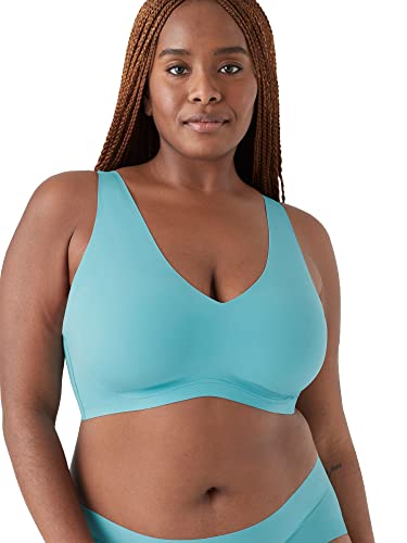 True & Co Damski biustonosz True Body Lift Dekolt w serek, Aqua, 1X (40DDD/42DD), Woda