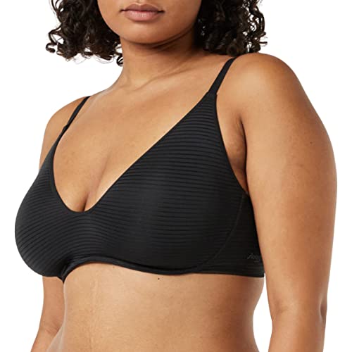 Sloggi Damski biustonosz wyściełany, Black (0004), XL