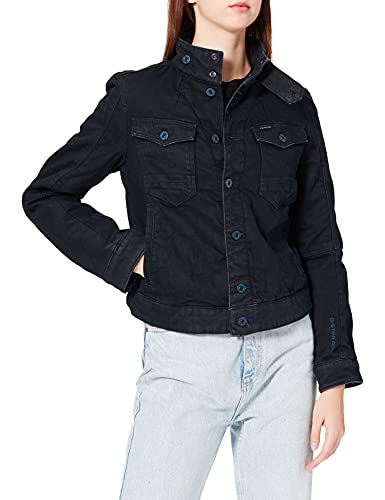 G-Star Raw - Damska kurtka Arc Pilot 3D, rozmiar: mały, kolor: noszona w głębokiej wodzie, Noszone w głębokiej wodzie, S