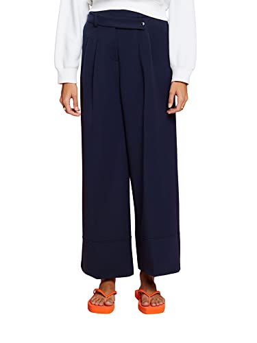 ESPRIT Damskie spodnie 023EE1B327, 400/NAVY, 44/26, 400/granatowy, 44W / 26L