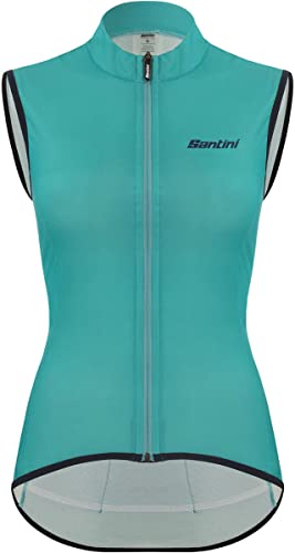 Santini Damska kamizelka Nebula Puro-Gilet Da Donna Tascabile Antivento, Ac, XS, AC, XS