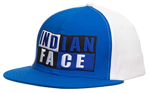 The Indian Face Czapka bejsbolowa z daszkiem Free Spirit Unisex, wielokolorowa (Azul Y Blanca Azul Blanca), jeden rozmiar (rozmiar producenta: Unica)