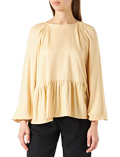United Colors of Benetton Bluzka damska 5t4vdq02l koszula, Marcepan 025, M