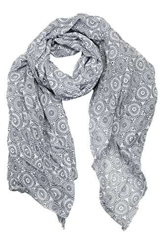 collezione alessandro Damski szalik Ra, biały, Rozmiar Uniwersalny